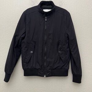 Superdry Men's Fleece Sherpa Lined Jacket Black Size XL